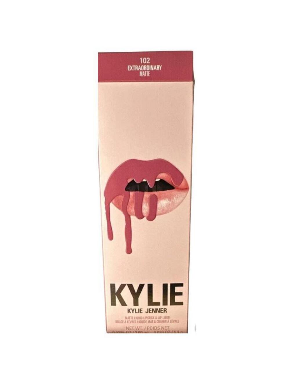 Kylie Cosmetics Matte Lip Extraordinary Liquid Lipstick Lip Liner Damaged Box